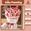 bó hoa gấu dâu lotso