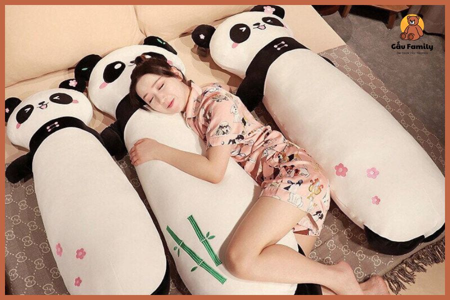 Gối ôm gấu panda