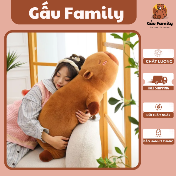 gối ôm capypara