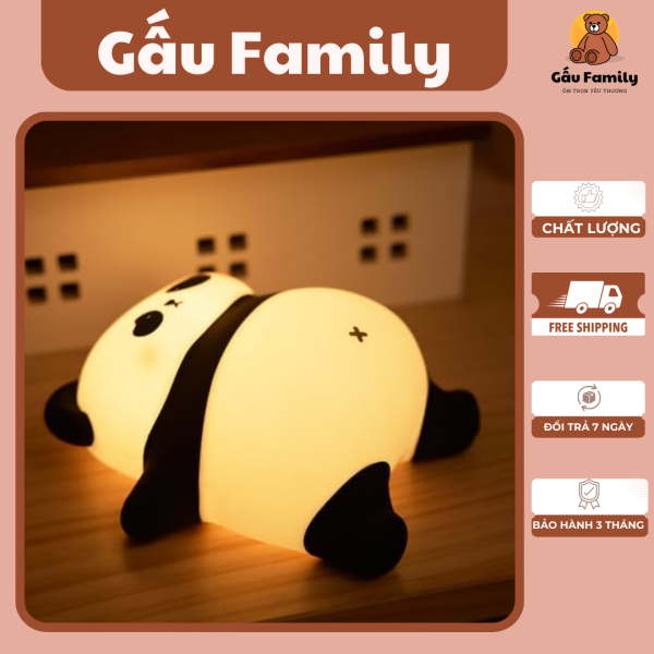 Đèn ngủ gấu trúc