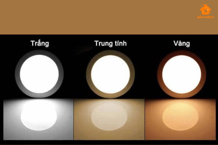 3 loại ánh sáng đèn học
