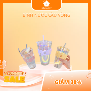 Cốc Thủy Tinh 500ml Kèm Đai Silicon 3D