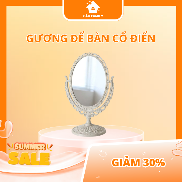 Gương Trang Điểm Công Chúa Để Bàn G36 - Hình ảnh 3