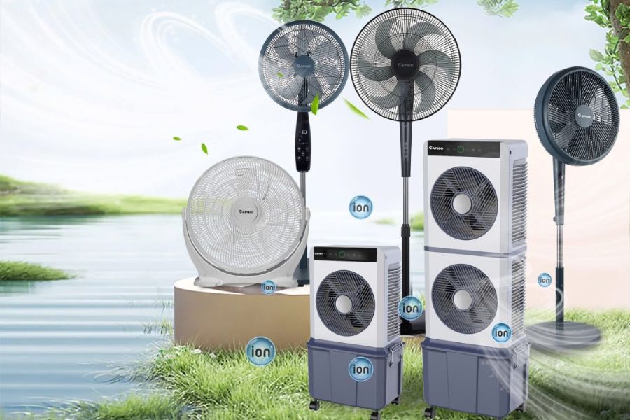 Tiêu chí chọn quạt tích điện ?