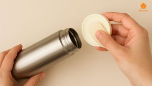 Bước 4: Khử mùi bình nước