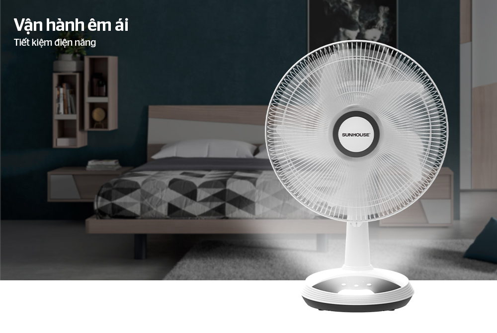 Quạt tích điện Sunhouse (Quạt tích điện bao nhiêu tiền)