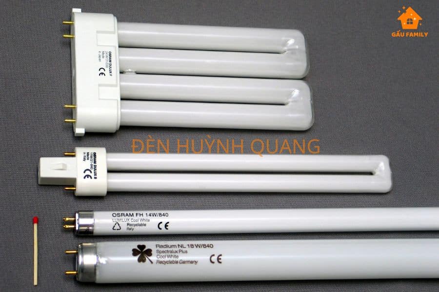 Đèn học thế kỷ 20 (đèn huỳnh quang)