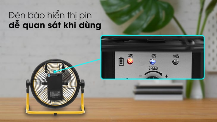 Các lưu ý khi sử dụng quạt tích điện
